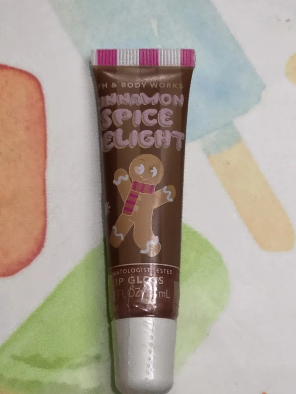 Bath & Body Works Cinnamon Spice Delight Lip Gloss New Sealed RARE